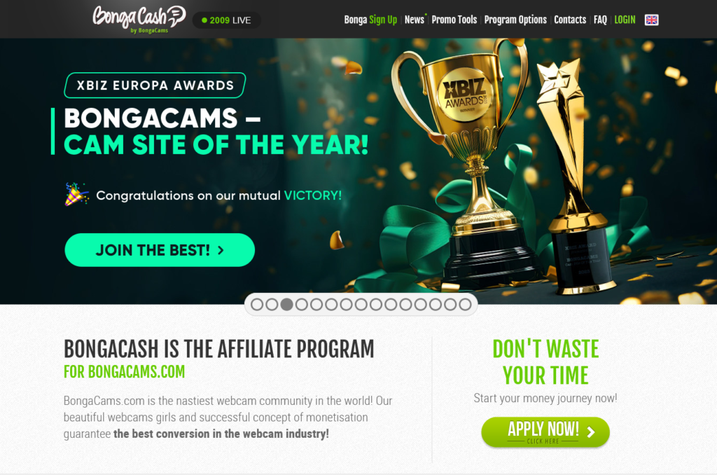 bongacash the best webcam adult affiliate program up to 4 5 ppl